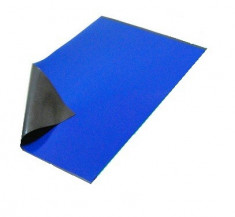 Foaie magnetica albastra, format A4, grosime 0,4 mm foto