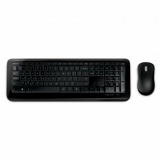 Kit mouse si tastatura Microsoft Desktop 850 , Fara Fir , USB Receiver , Multimedia , Negru foto