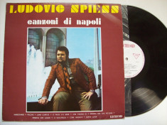 Disc vinil LUDOVIC SPIESS (tenor) - Canzoni di Napoli (ECE 636) foto