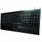 Tastatura Logitech K740 , Multimedia , Design Slim , Iluminare LED , USB , Negru