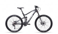 Biciclete Full Suspension CTM Rawer Xpert, 2016, cadru MD, negru mat / gri Cod Produs: 035.12 foto