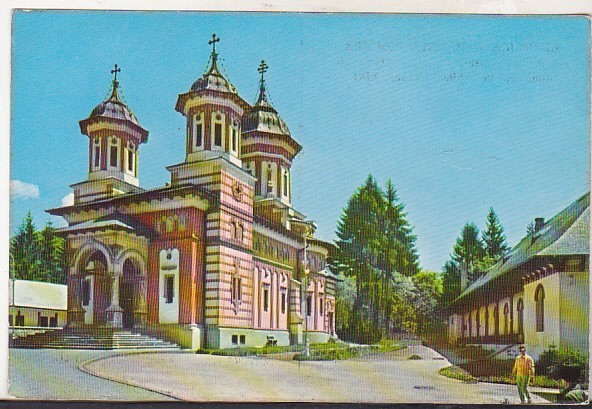 bnk cp Sinaia - Biserica veche a Manastirii - necirculata