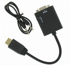 HDMI to VGA + Audio Converter Cable YPC288 foto