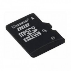 Card de memorie Kingston Micro SDHC 8 GB Clasa 4 foto