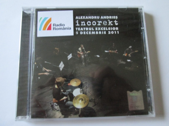 CD ORIGINAL NOU IN TIPLA ALEXANDRU ANDRIES ALBUMUL INKORECT