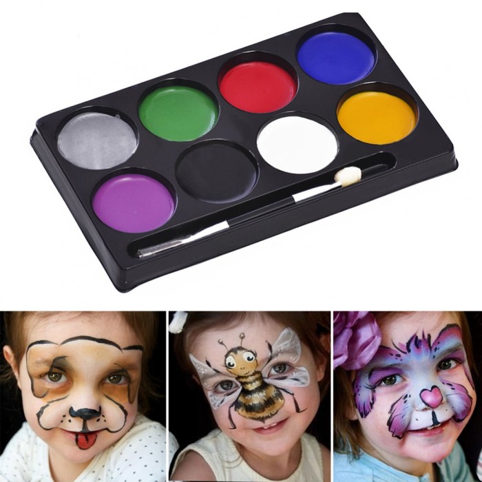 Culori Pictat Pe Fata Face Body Paintinghalloweenmachiaj
