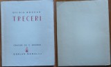 Ovidiu Bogdan, Treceri, 1943, cu autograful lui Bogdan Duica, ex. 62 din 150