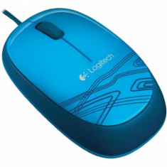 Mouse Logitech optic USB M105 Albastru foto