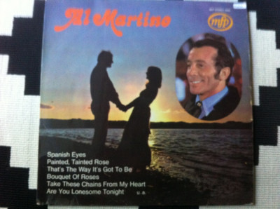al martino spanish eyes disc vinyl lp muzica pop music for pleasure records VG+ foto