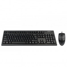 Kit mouse tastatura A4Tech KRS-8372 , USB , Negru foto
