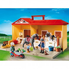 Set mobil Grajd cu ponei Playmobil foto