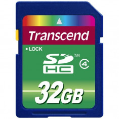 Card de memorie Transcend SDHC 32 GB Clasa 4 foto