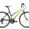 Bicicleta dama CTM Maxima 1.0, 2016, cadru 16&quot;, rosu mat / verde Cod Produs: 037.93