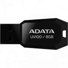 Stick memorie AData UV100 8 GB USB 2.0 Negru foto
