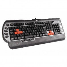 Tastatura gaming A4Tech G800V , USB , 15 taste programabile , Negru foto