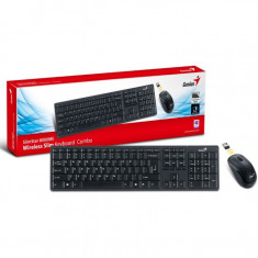 Kit mouse si tastatura wireless Genius Slim Star 8000ME foto