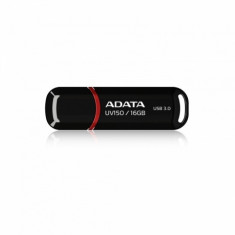 Stick memorie USB AData UV150 16 GB USB 3.0 negru foto