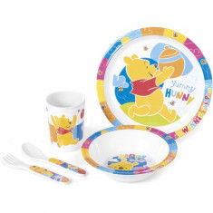 Set pentru masa melamina 5 piese Winnie the Pooh Lulabi foto