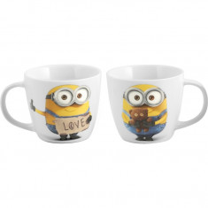 Cana portelan Minions Lulabi foto