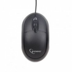 Mouse Gembird MUS-U , Optic , 1000 DPI , Ambidextru , Negru foto