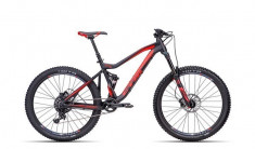 Biciclete Full Suspension CTM Scroll Xpert, 2016, cadru MD, negru mat / rosu Cod Produs: 035.04 foto