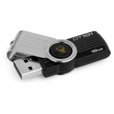 Stick memorie USB Kingston Data Traveler 101 Gen 2 16 GB USB 2.0 Negru foto