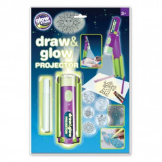 Proiector pentru desen cu pix fosforescent inclus The Original Glowstars Company foto