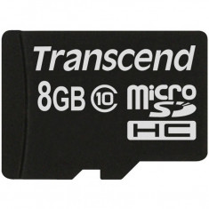 Card de memorie Transcend Micro SDHC 8 GB Clasa 10 foto