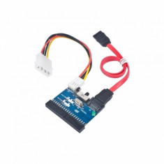 Adaptor Gembird de la 1x IDE Female - 1x SATA Male si 1x Molex Male bidirectional foto