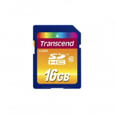 Card de memorie Transcend SDHC 16 GB Clasa 10 foto