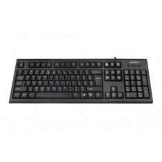 Tastatura A4Tech KRS-85 , USB , Comfort Round , Negru foto