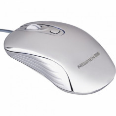 Mouse gaming Newmen M258 alb foto