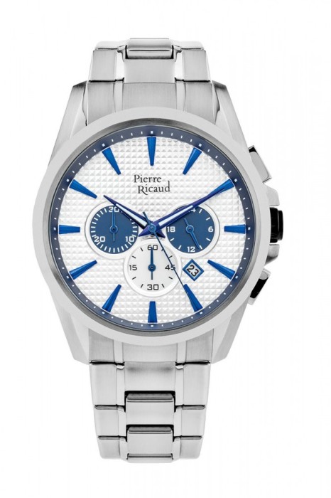 Ceas Pierre Ricaud barbatesc cod P60017.51B3CH - pret 699 lei (NOU; original) Ceas Pierre Ricaud barbatesc cod P60017.51B3CH - pret 699 lei (NOU; original)