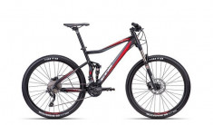 Biciclete Full Suspension CTM Revox Xpert, 2016, cadru ML, negru mat / rosu Cod Produs: 035.17 foto