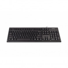 Tastatura A4Tech KR-85 , USB , Comfort Round , Negru foto