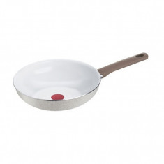 Tigaie WOK Tefal Natural Ceramic D4411952, diametru 28 cm, ThermoSpot foto