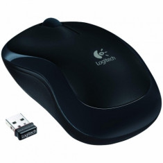 Mouse Logitech wireless optic USB M175 negru foto