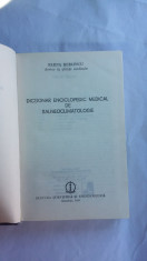 DICTIONAR ENCICLOPEDIC MEDICAL DE BALNEOCLIMATOLOGIE -ELENA BERLESCU foto