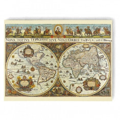 Puzzle Harta Lumii in anul 1665, 3000 piese Ravensburger foto