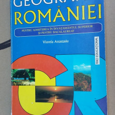 GEOGRAFIA ROMANIEI ADMITEREA IN INVATAMANTUL SUPERIOR SI PENTRU BACALAUREAT