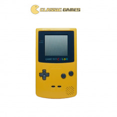 Nintendo GameBoy Color - Yellow - Reconditionat - GARANTIE 2 ANI foto