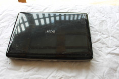 carcasa completa cu balamale laptop ACER ASPIRE 7520g ,stare buna foto