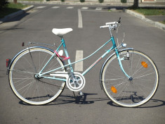 Kunsting - bicicleta dama foto