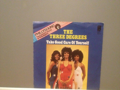 THE THREE DEGRES - TAKE...SINGLE -45 rpm(1975/PHILADELPHIA /RFG)-Vinil/Impecabil foto