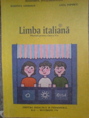 Limba italiana manual pentru clasa a V a - Haritina Gherman foto