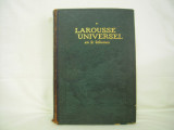 Vand Larousse Universel in 2 volume,anul 1922,limba franceza,raritate