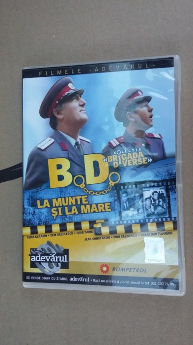 BD - LA MUNTE SI LA MARE . COLECTIA BRIGADA DIVERSE