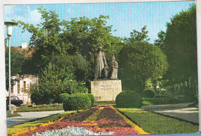 bnk cp Targu Mures - Monumentul Farkas si Janos Bolyai - necirculata foto