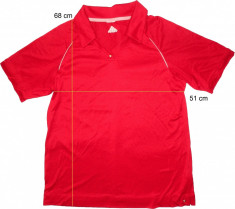 Tricou gen polo ADIDAS calitativ ClimaLite, ca nou (L spre XL) cod-171869 foto