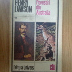n3 Povestiri Din Australia - Henry Lawson